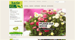 Desktop Screenshot of bazle.de
